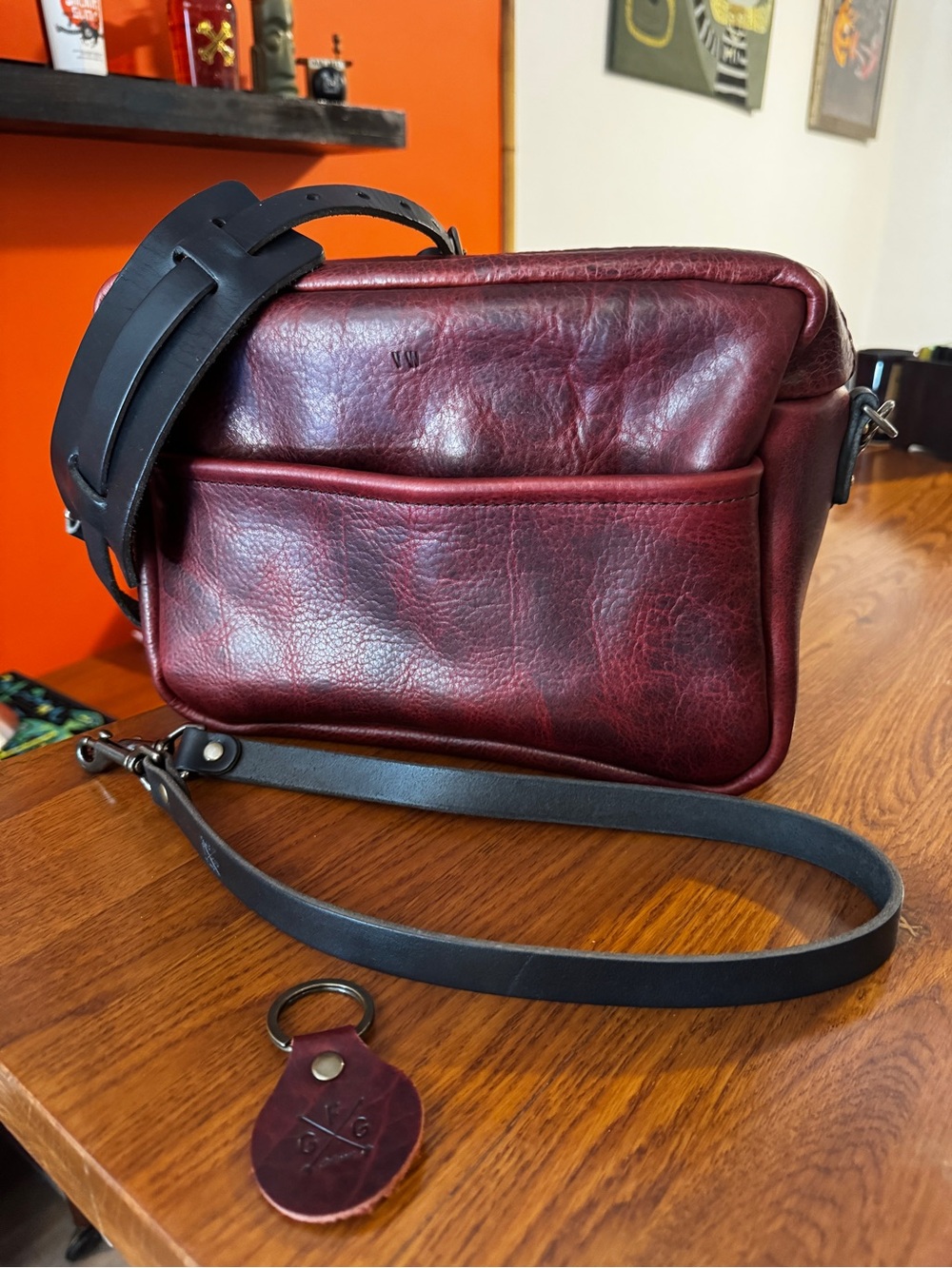 Go Forth Goods Full-Grain Bison Bag
